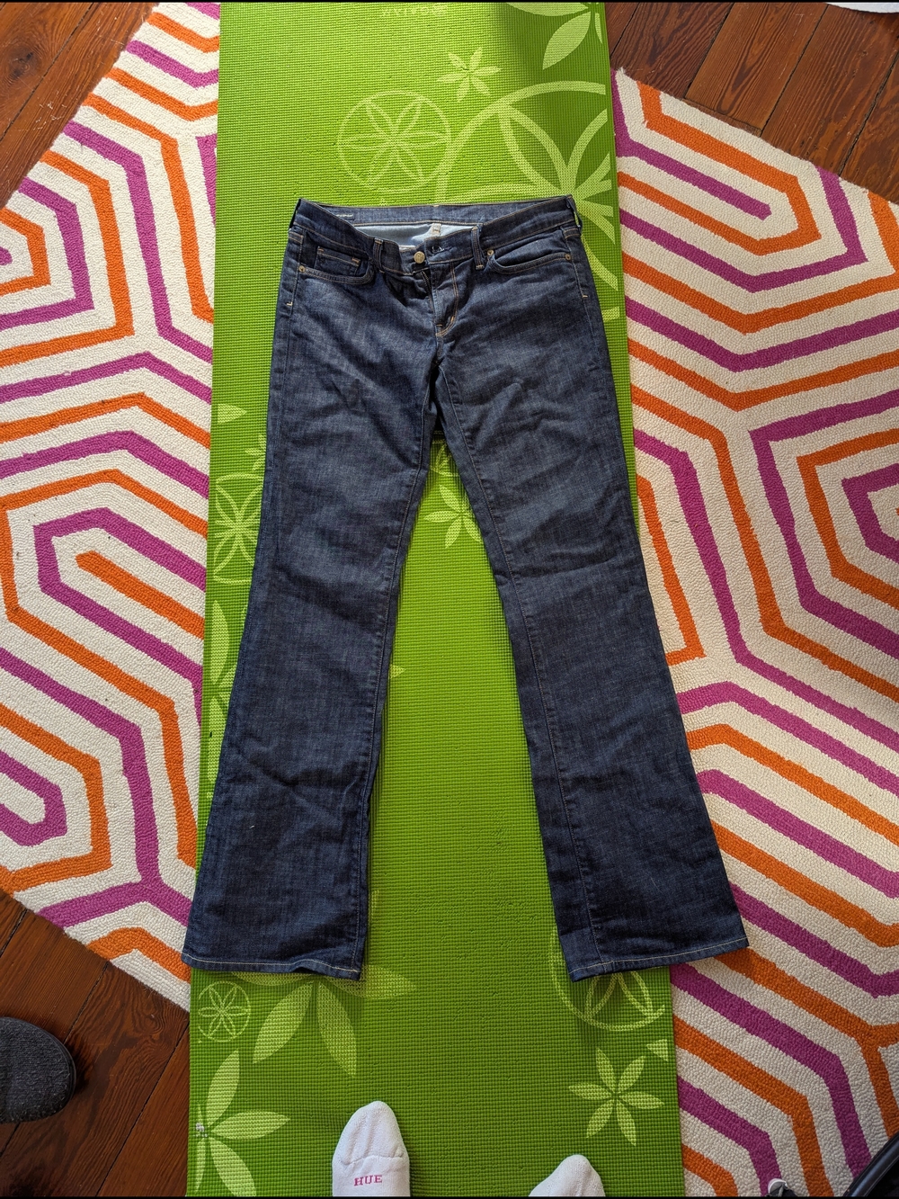 Vintage Y2K Citizens Of Humanity Designer Low Rise Bootcut Jeans